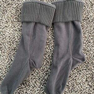 Cozy Grey boot Socks